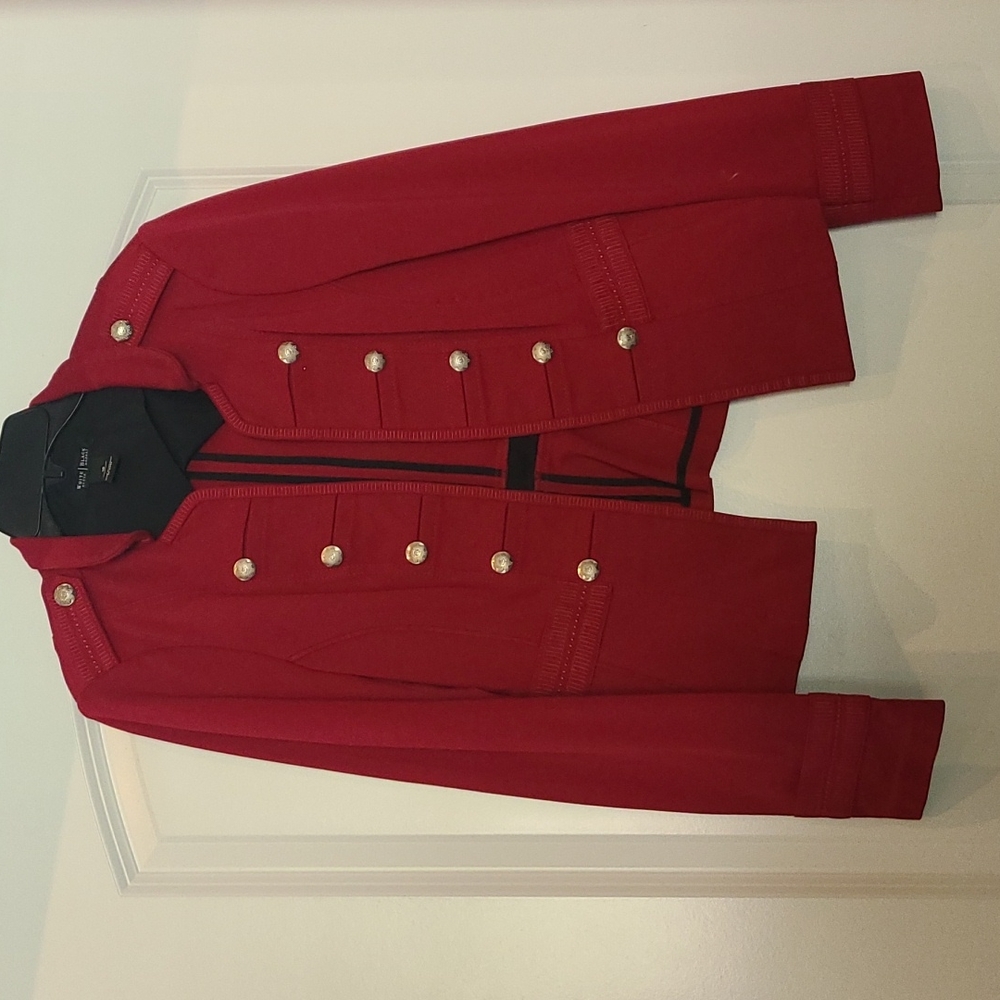 White House Black Market Military Style Jacket